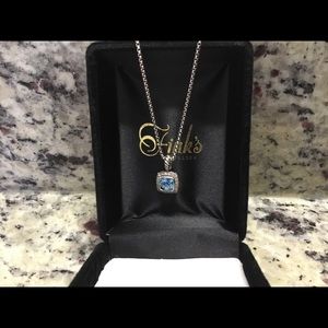 David Yurman Petite Albion Pendant and Necklace